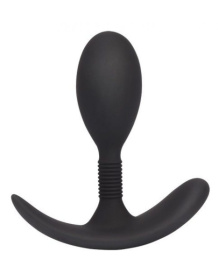 Черная анальная втулка Anal Play Plug S - 8,6 см. фото в интим магазине Love Boat