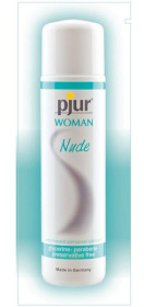 Женский ухаживающий лубрикант pjur WOMAN nude - 2 мл. фото в интим магазине Love Boat