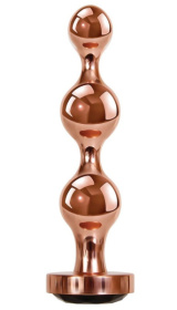 Золотистый анальный стимулятор-елочка Gold Digger Large - 13,5 см. фото в интим магазине Love Boat