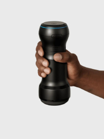 Ченый мастурбатор с интерактивная насадкой PowerBlow   Feel Pocket Stroker