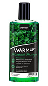 Массажное масло WARMup Mint с ароматом мяты - 150 мл. фото в интим магазине Love Boat