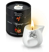 Массажная свеча с ароматом граната Bougie de Massage Gourmande Grenadine - 80 мл. фото в интим магазине Love Boat