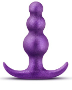 Фиолетовая анальная пробка The Supernova Plug - 7,6 см. фото в интим магазине Love Boat