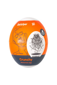 Мастурбатор-яйцо Satisfyer Crunchy Mini Masturbator фото в интим магазине Love Boat