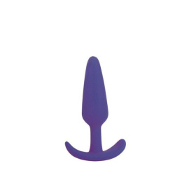 Фиолетовая анальная втулка - 9,5 см. фото в интим магазине Love Boat