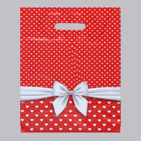 Пакет «Скарлетт» с вырубной ручкой (30х38 см) фото в интим магазине Love Boat