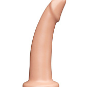 Телесная гладкая насадка Harness - 14,7 см.