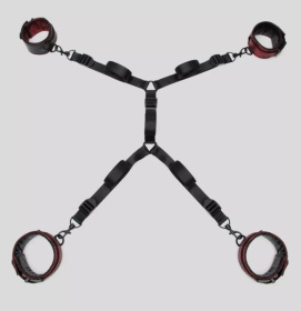 
Изысканный набор фиксаций на кровати Reversible Under Mattress Restraint Set фото в интим магазине Love Boat