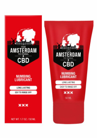 Пролонгирующий лубрикант CBD from Amsterdam Numbing Lubricant - 50 мл. фото в интим магазине Love Boat