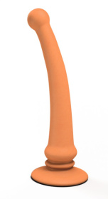 Телесный анальный стимулятор Rapier Plug - 15 см. фото в интим магазине Love Boat