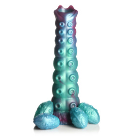 Фантазийный фаллоимитатор Galactic Breeder Ovipositor Silicone Dildo - 22 см. фото в интим магазине Love Boat