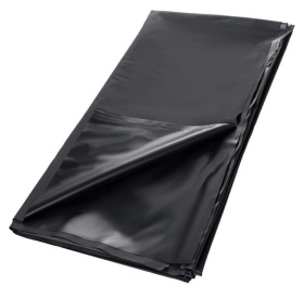 
Черная простыня для секса из ПВХ - 220 х 200 см. фото в интим магазине Love Boat