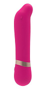 Розовый мини-вибратор для массажа G-точки Cuddly Vibe - 11,9 см. фото в секс шопе Love Boat
