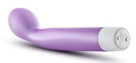 Сиреневый вибратор G Slim Rechargeable - 18 см. 