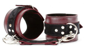 
Бордовые оковы Maroon Shackles фото в интим магазине Love Boat