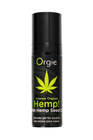 Возбуждающий интимный гель для пар ORGIE Hemp Intense Orgasm - 15 мл. фото в интим магазине Love Boat