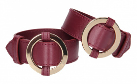 
Бордовые наручники Halo Wrist   Ankle Cuffs фото в интим магазине Love Boat