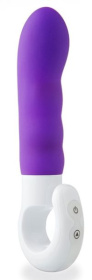 Фиолетовый вибромассажер IMPULSE - 16,5 см. фото в секс шопе Love Boat