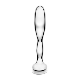 Стальной стимулятор простаты Stainless Steel Prostate Plug - 11,5 см.