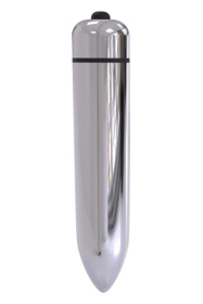 Черный анальный вибромассажер Single Speed Star Arrow Plug - 11 см.