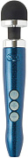 Синий беспроводной вибратор Doxy Die Cast 3R Rechargeable Wand - 28 см. фото в интим магазине Love Boat