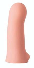 Телесная насадка на Harness с коннектором RED LINE - 13 см. фото в интим магазине Love Boat