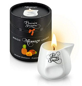 Массажная свеча с ароматом манго и ананаса Bougie de Massage Ananas Mangue - 80 мл. фото в интим магазине Love Boat