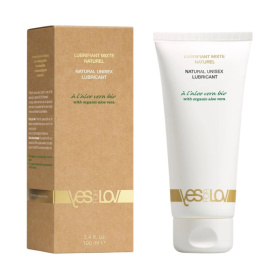 Натуральный лубрикант Natural Unisex Lubricant с алоэ вера и экстрактом шалфея - 100 мл. фото в интим магазине Love Boat