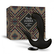 Универсальный анальный массажер Black Jamba Anal Vibrator - 12 см. фото в интим магазине Love Boat