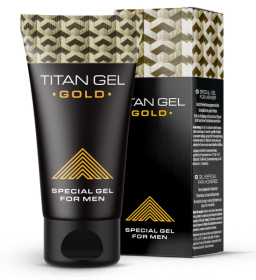 Гель для увеличения члена Titan Gel Gold Tantra - 50 мл. фото в интим магазине Love Boat