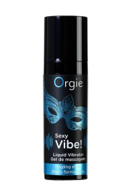 Гель для массажа ORGIE Sexy Vibe Liquid Vibrator с эффектом вибрации - 15 мл. фото в интим магазине Love Boat