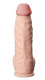 Телесный вибратор-гигант Real Bomb - 26 см.