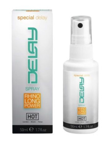 Спрей-пролонгатор для мужчин Delay - 50 мл. фото в интим магазине Love Boat
