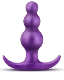 Фиолетовая анальная пробка The Supernova Plug - 7,6 см. фото в интим магазине Love Boat