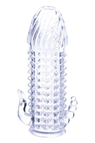 Набор из 2 прозрачных насадок на член Seductive Tickler Sleeves Set