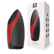 Черно-красный вибромастурбатор King Arthur фото в интим магазине Love Boat