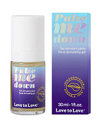 Стимулирующий гель для пениса Pulse Me Down - 30 мл. фото в интим магазине Love Boat