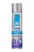 Охлаждающий лубрикант на водной основе JO Personal Lubricant H2O COOLING - 120 мл. фото в интим магазине Love Boat