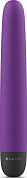 Фиолетовый классический вибратор Bgood Classic - 18 см. фото в секс шопе Love Boat
