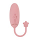 Нежно-розовое виброяйцо с управлением через приложение Diana