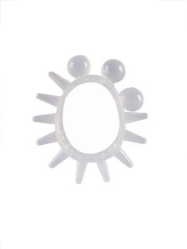 Эластичное эрекционное кольцо с шариками и лучами