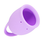 Сиреневая менструальная чаша Orchid - 15 мл. фото в интим магазине Love Boat