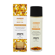 Органическое массажное масло AMBER JOJOBA - 100 мл. фото в интим магазине Love Boat