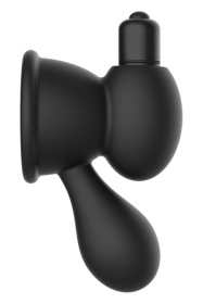 Черные вибронакладки для сосков Vibrating Nipple Teasers