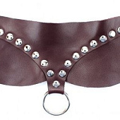 Бордовый широкий ошейник Wide Collar Maroon