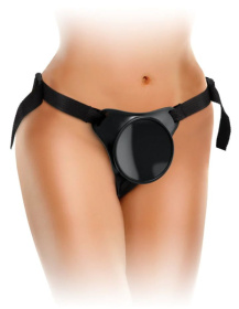Трусы для фиксации насадок с присоской Beginner s Body Dock Strap-On Harness фото в интим магазине Love Boat