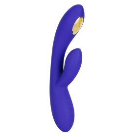 
Фиолетовый вибратор с функцией электростимуляции Intimate E-Stimulator Dual Wand - 21,5 см. фото в интим магазине Love Boat