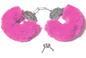 
Шикарные наручники с пушистым розовым мехом фото в интим магазине Love Boat