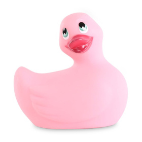 Розовый вибратор-уточка I Rub My Duckie 2.0 фото в интим магазине Love Boat
