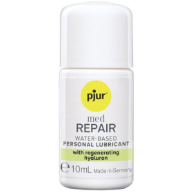 Смазка на водной основе pjur Med Repair с гиалуроном - 10 мл. фото в интим магазине Love Boat